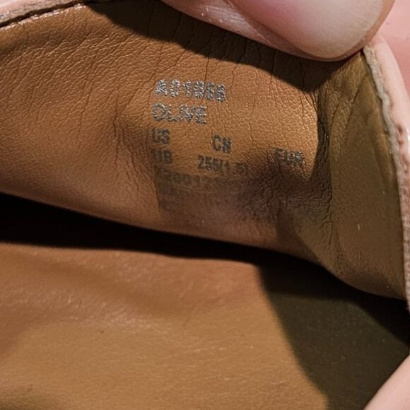 VTG COACH Womens Sz 11 Pink Patent Leather Olive Penny Loafer Shoes Preppy Work - Picture 12 of 12